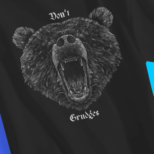 An image of Don't Bear Grudges | Premium Unisex Christian T-shirt available at 3rd Day Christian Clothing UK