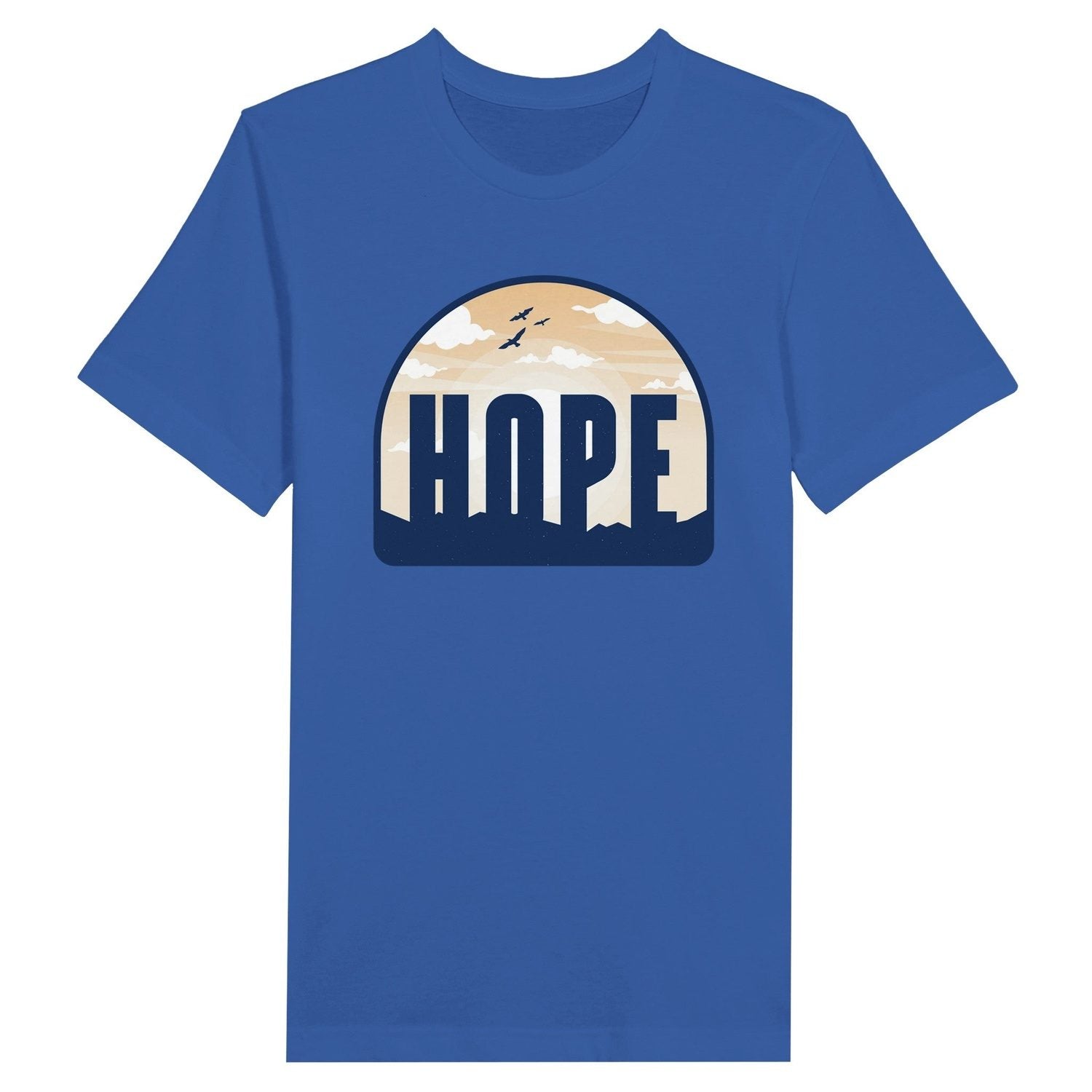An image of HOPE | Premium Unisex Inspirational T-shirt available at 3rd Day Christian Clothing UK