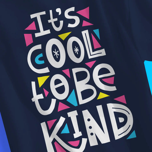 An image of It's Cool To Be Kind | Premium Unisex Inspirational T-shirt available at 3rd Day Christian Clothing UK