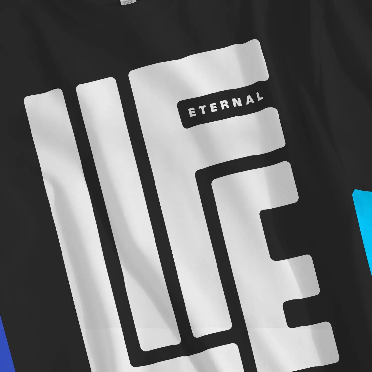 An image of the Eternal Life | Premium Unisex Christian T-shirts collection available at 3rd Day Christian Clothing UK