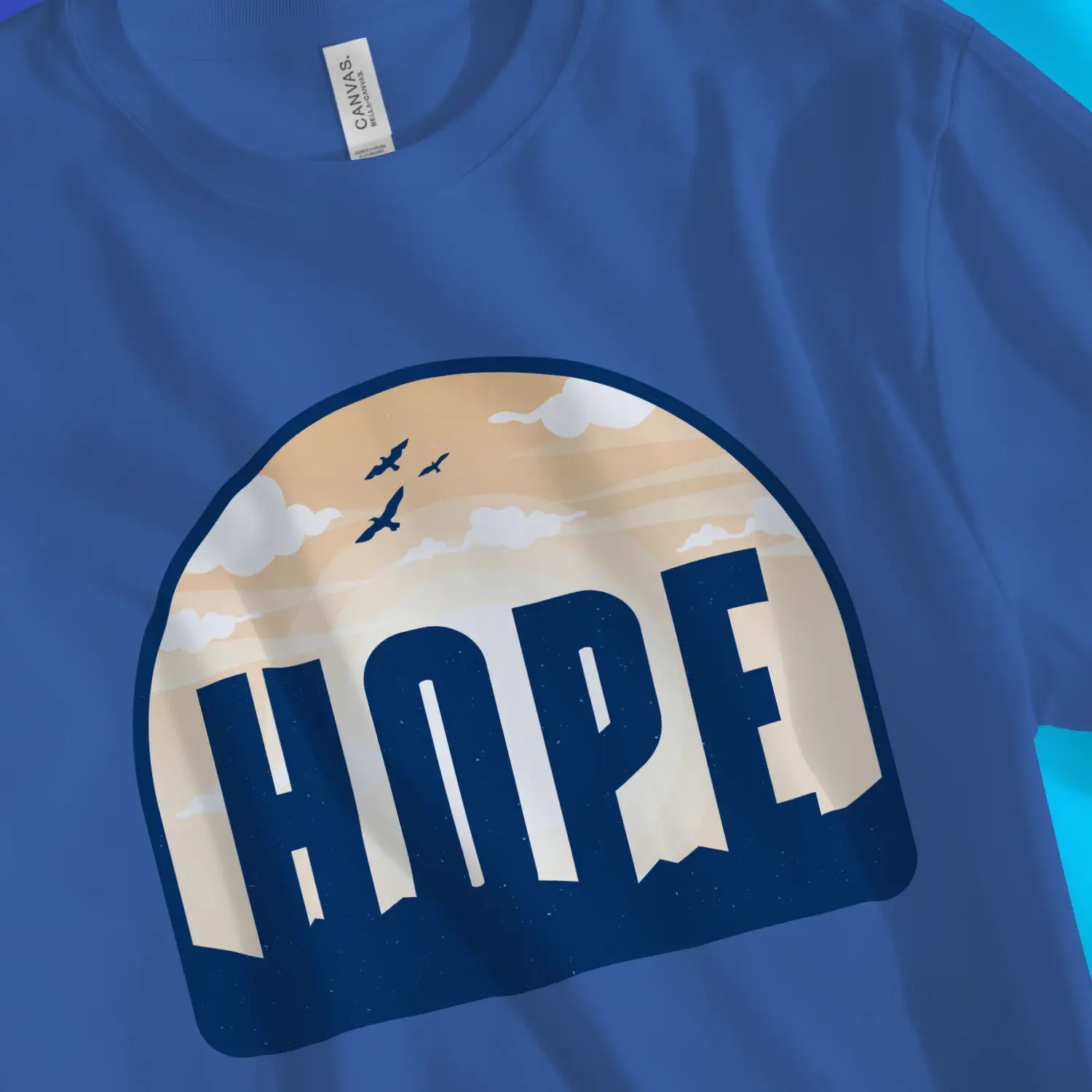 An image of the Hope | Premium Unisex Christian T-shirts collection available at 3rd Day Christian Clothing UK