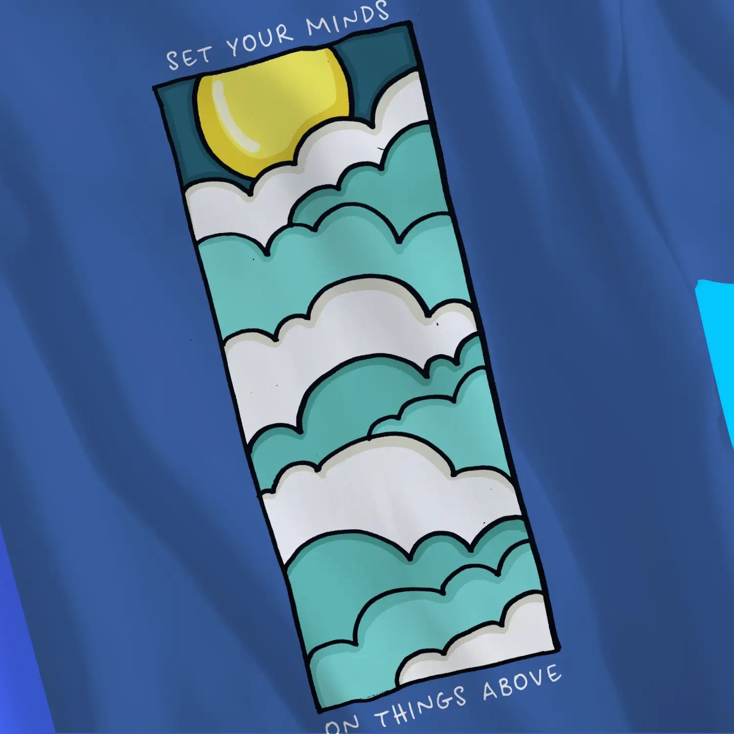 An image of the Spiritual-Mindedness | Premium Unisex Christian T-shirts collection available at 3rd Day Christian Clothing UK