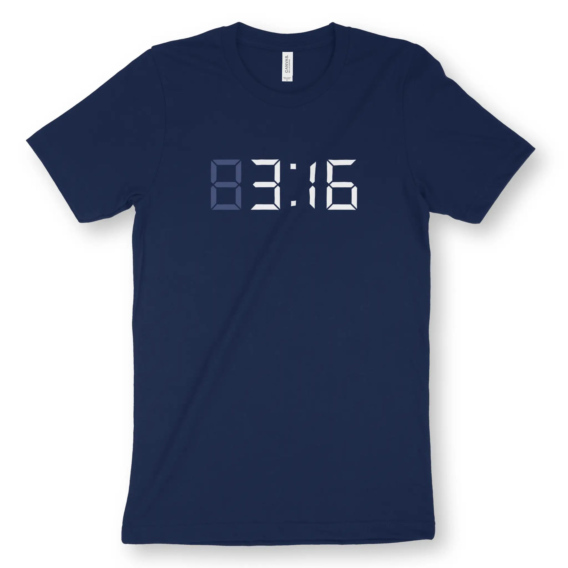 3:16 Clock | Premium Unisex Christian T-Shirt designed by 3rd Day Christian Clothing.