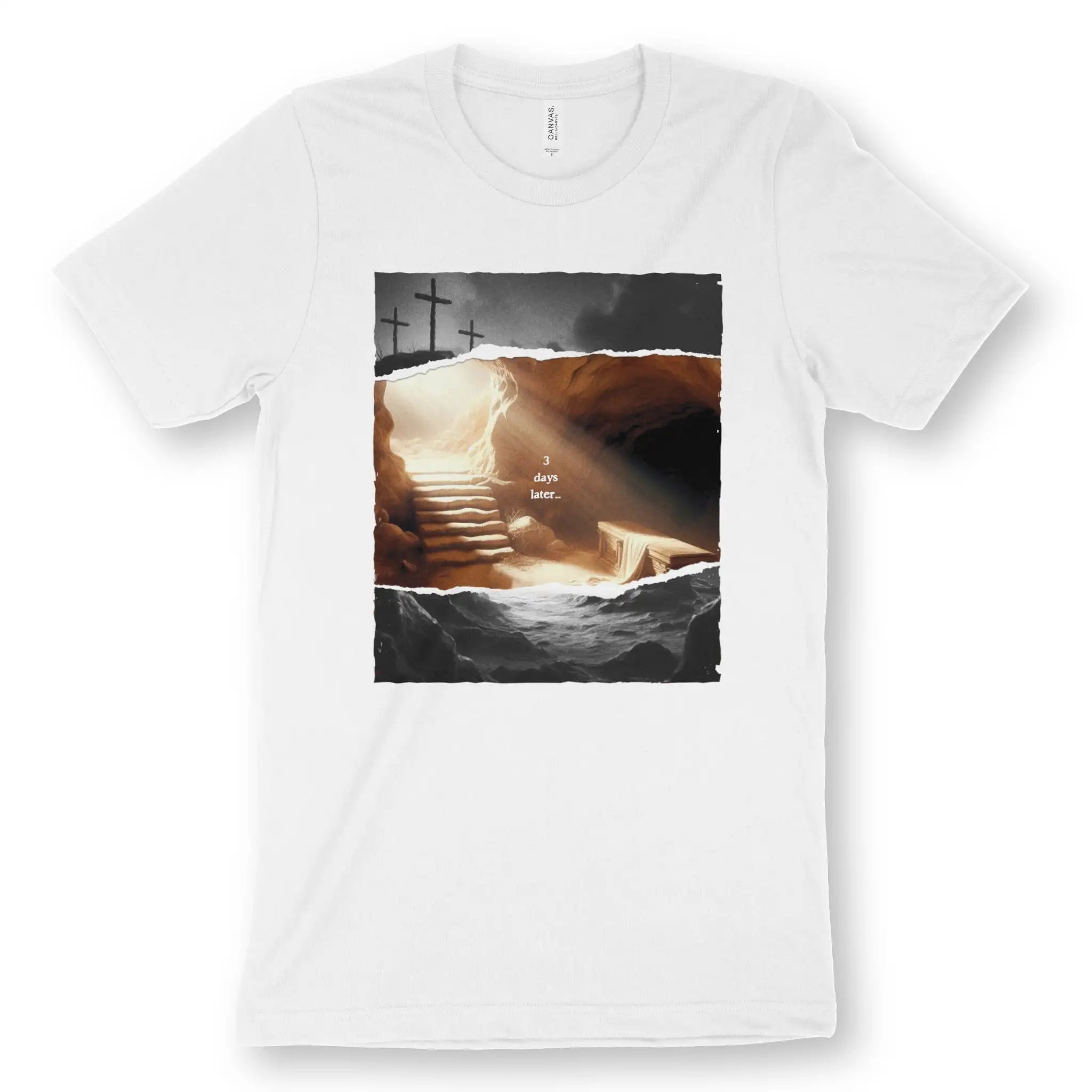 3 Days Later 2.0 – Unisex Christian T-Shirt designed by 3rd Day Christian Clothing.