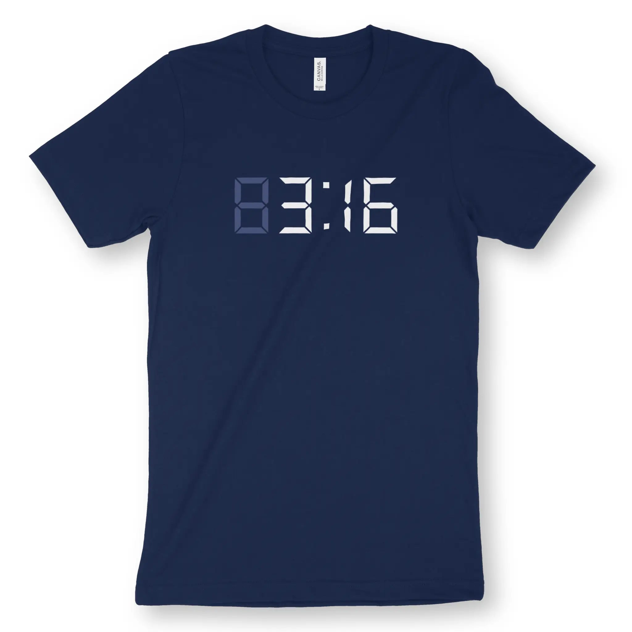 3:16 Clock – Unisex Christian T-Shirt designed by 3rd Day Christian Clothing.