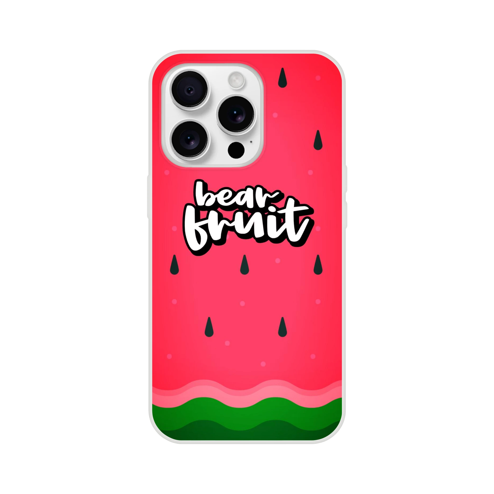 Bear Fruit (Watermelon) – Christian Phone Case For iPhone designed by 3rd Day Christian Clothing.