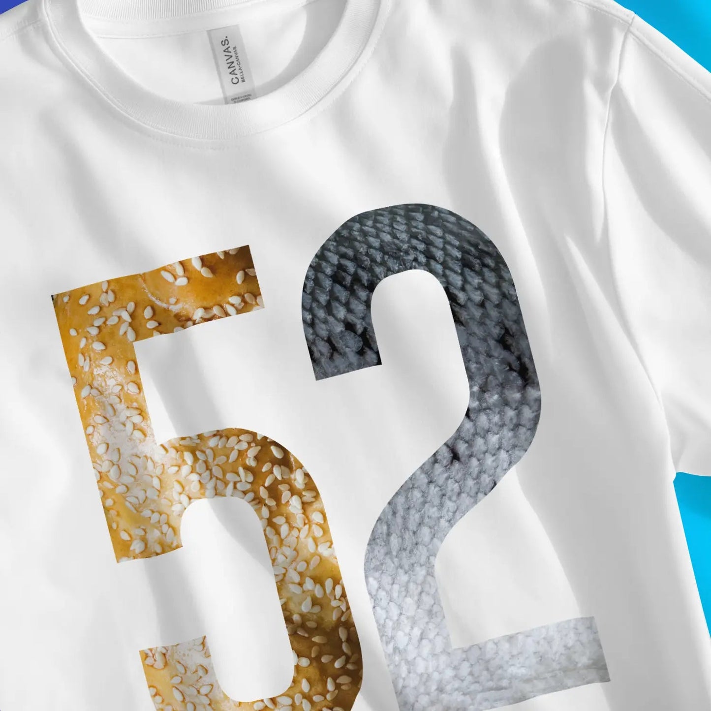 5 Loaves & 2 Fish | Premium Unisex Christian T-Shirt designed by 3rd Day Christian Clothing.