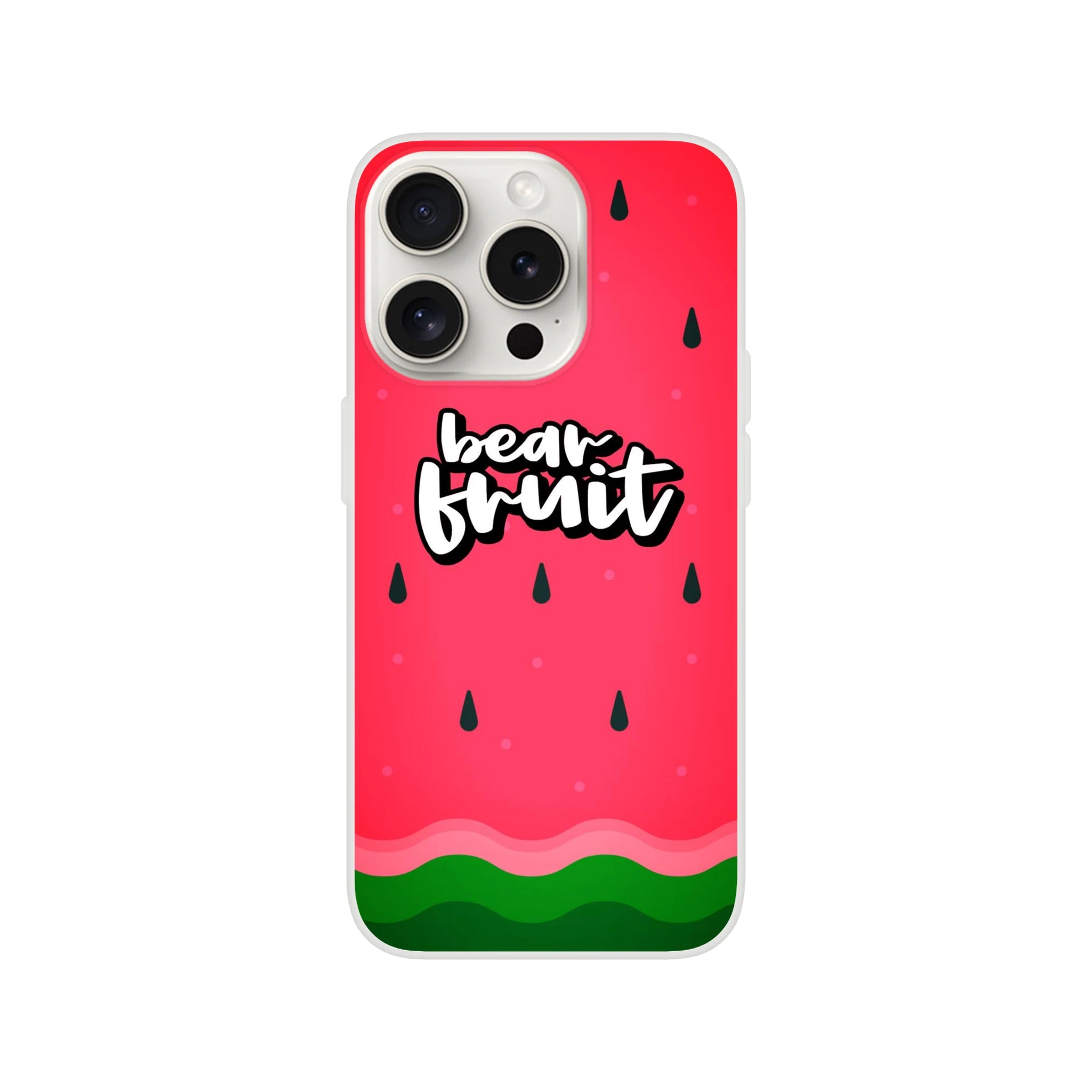 Bear Fruit (Watermelon) – Christian Phone Case For iPhone designed by 3rd Day Christian Clothing.