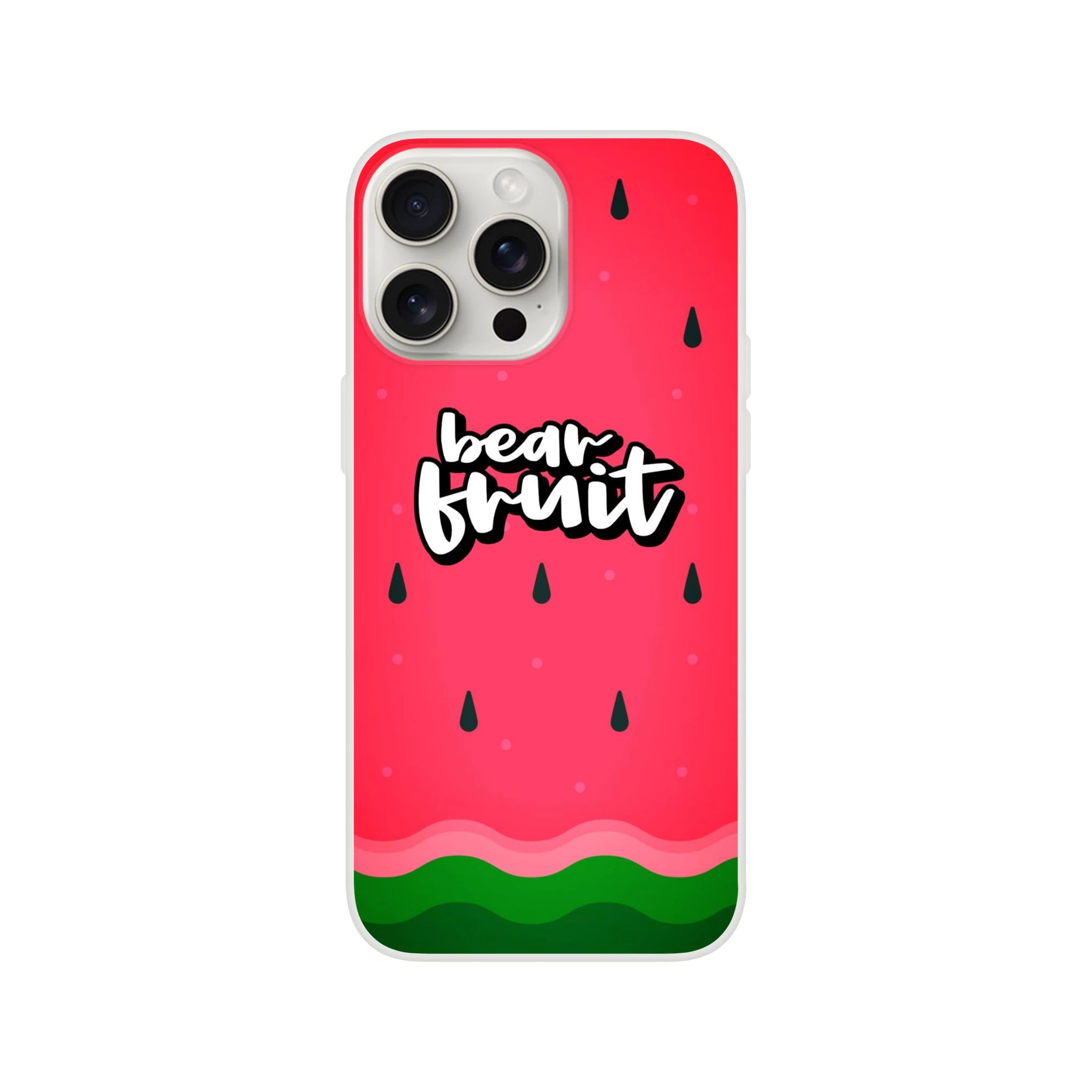 Bear Fruit (Watermelon) – Christian Phone Case For iPhone designed by 3rd Day Christian Clothing.
