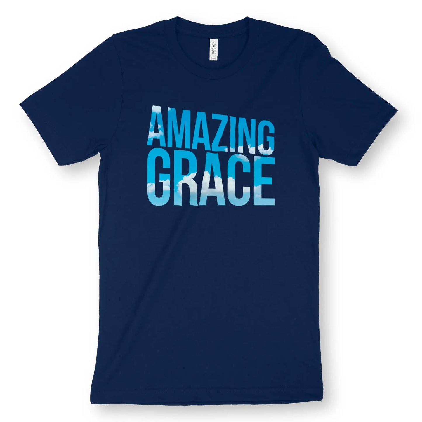 AMAZING GRACE | Premium Unisex Christian T-Shirt designed by 3rd Day Christian Clothing.