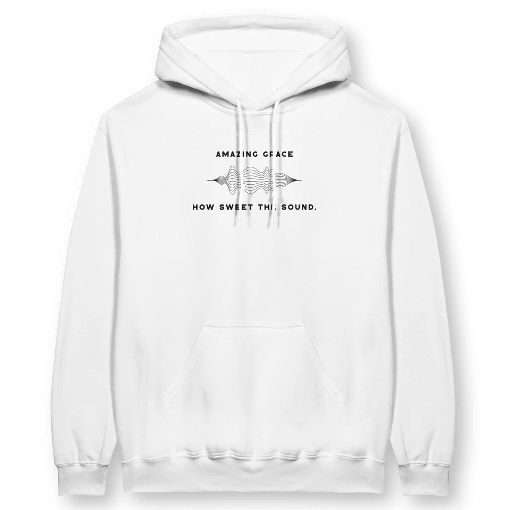 Amazing Grace (How Sweet The Sound) – Unisex Christian Hoodie designed by 3rd Day Christian Clothing.