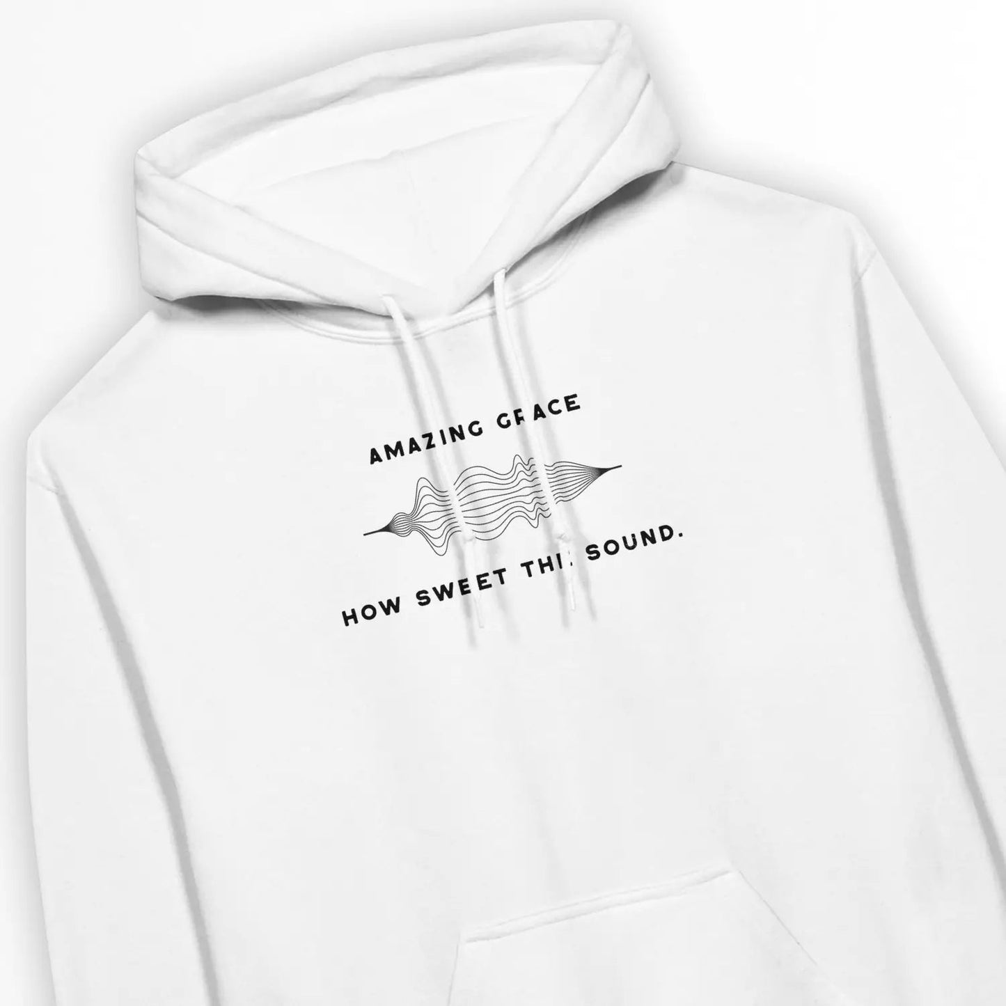 Amazing Grace (How Sweet The Sound) | Premium Unisex Christian Hoodie designed by 3rd Day Christian Clothing.