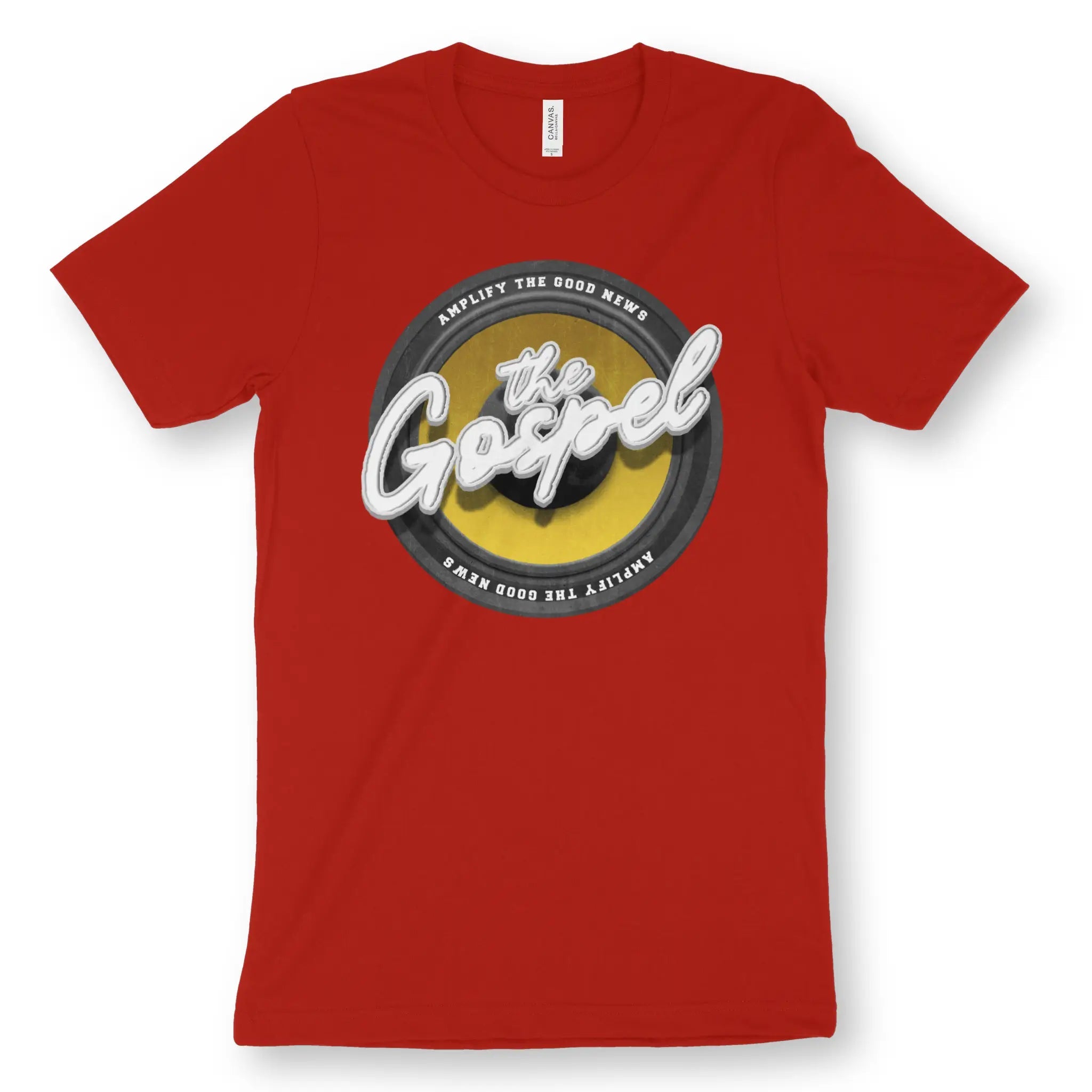 Amplify The Gospel 2.0 – Unisex Christian T-Shirt designed by 3rd Day Christian Clothing.
