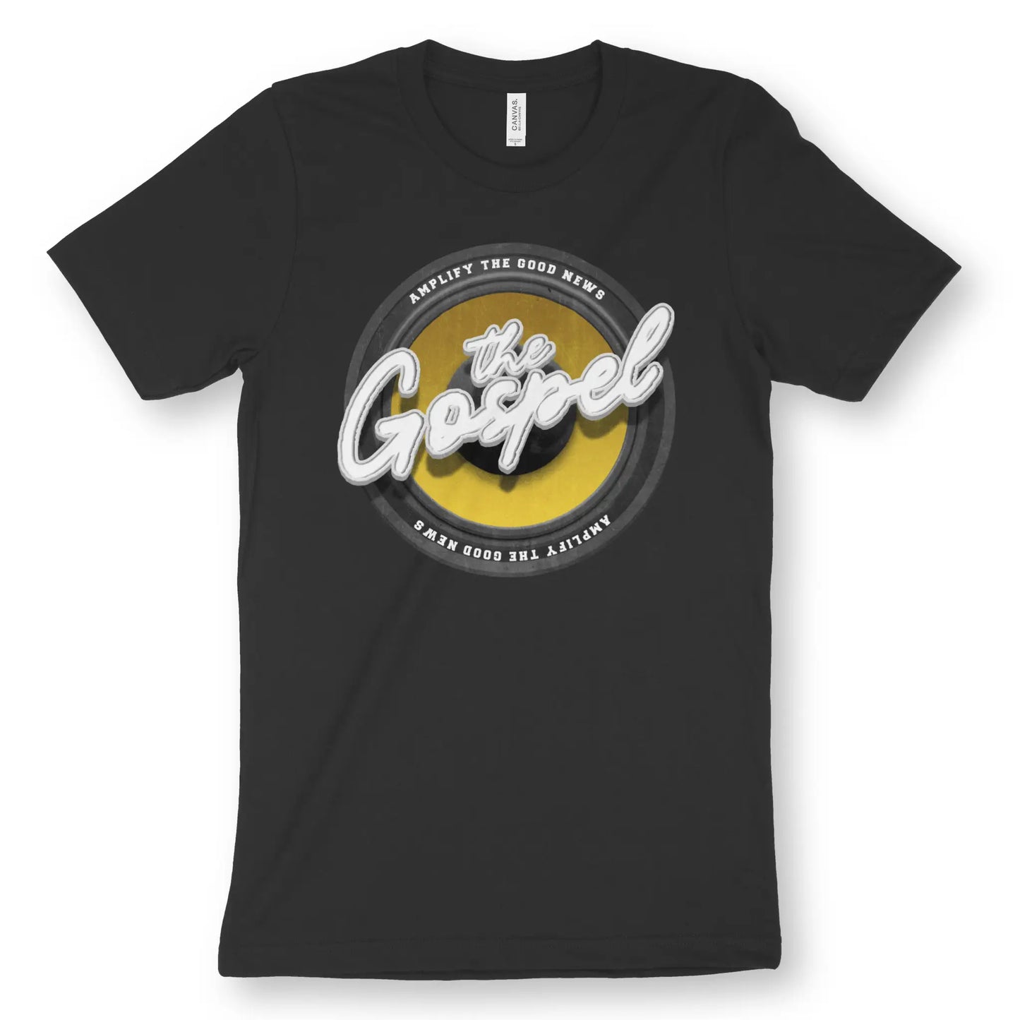 Amplify The Gospel | Premium Unisex Christian T-Shirt designed by 3rd Day Christian Clothing.