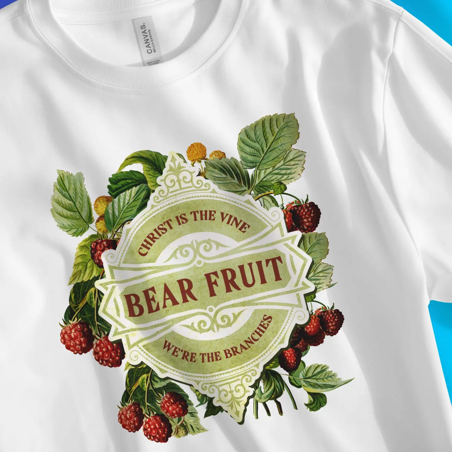 Bear Fruit (Vintage) | Premium Unisex Christian T-Shirt designed by 3rd Day Christian Clothing.