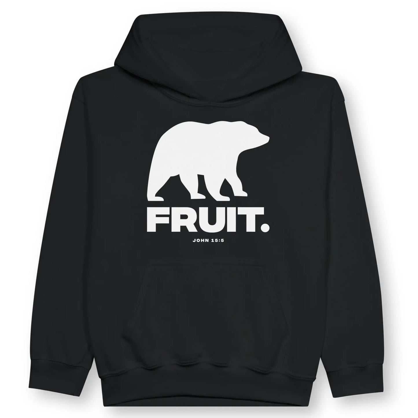 (Bear) Fruit 2.0 | Premium Kids' Christian Hoodie designed by 3rd Day Christian Clothing.