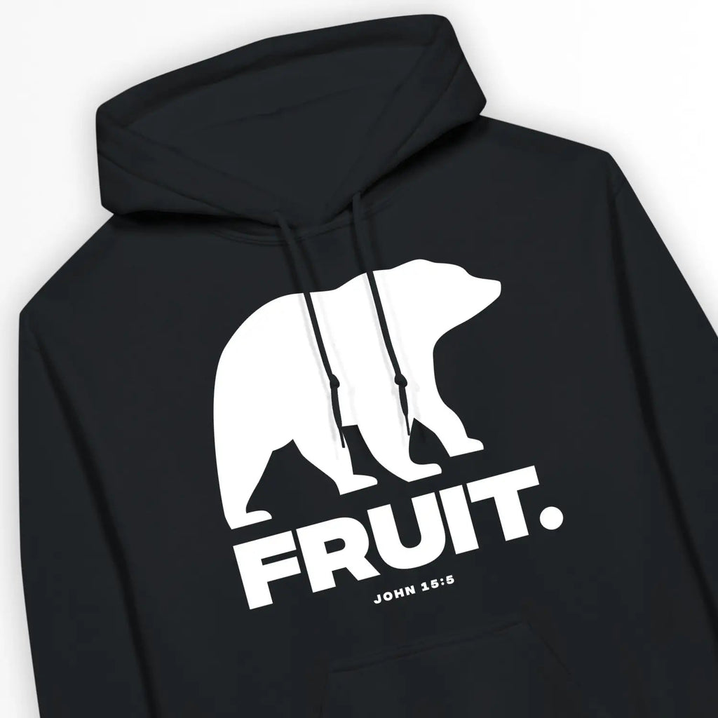 (Bear) Fruit 2.0 – Unisex Christian Hoodie designed by 3rd Day Christian Clothing.