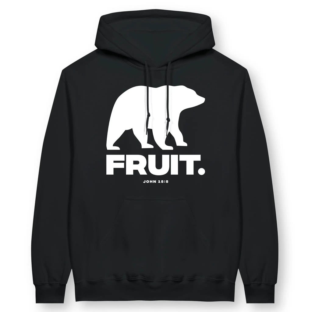 (Bear) Fruit 2.0 – Unisex Christian Hoodie designed by 3rd Day Christian Clothing.