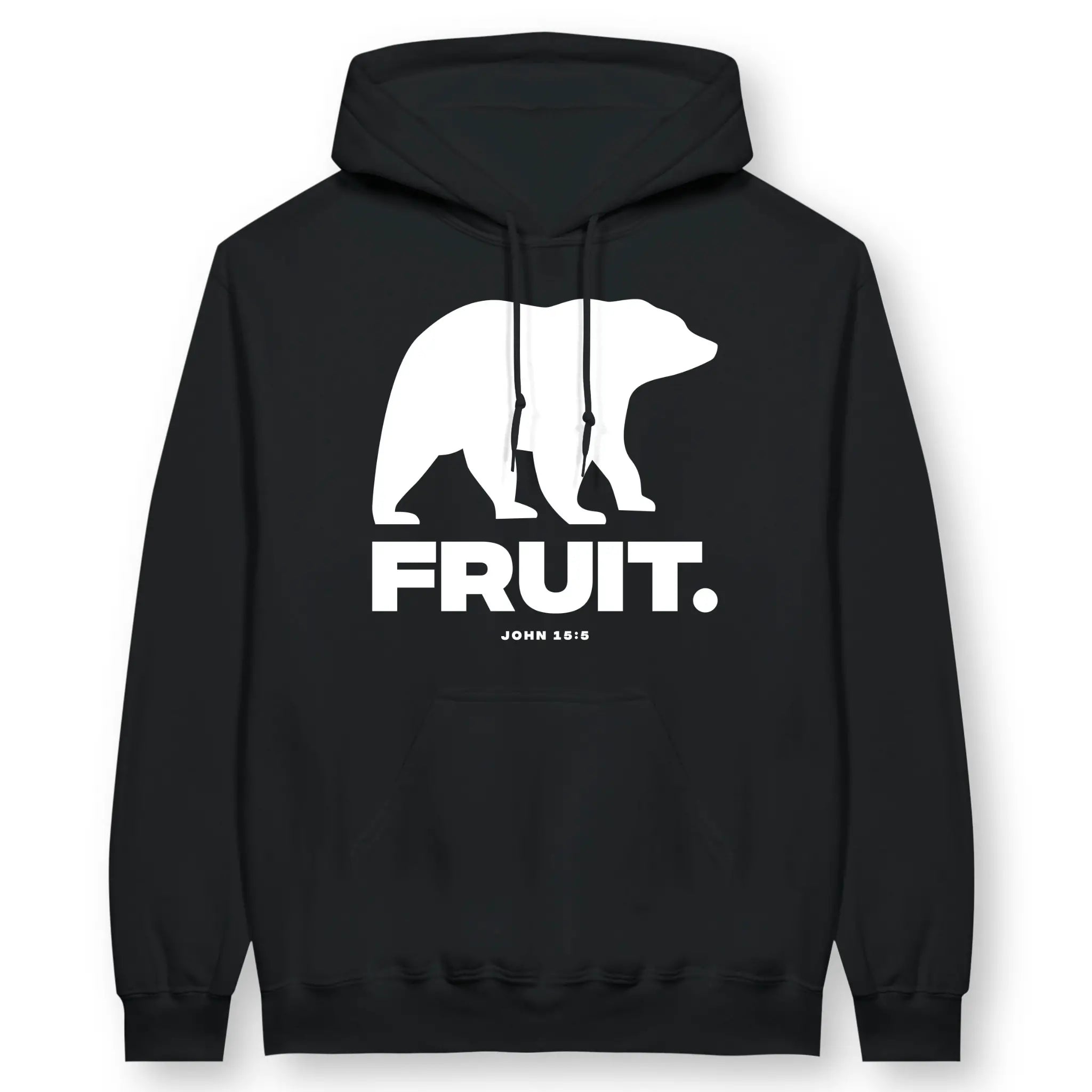 (Bear) Fruit 2.0 – Unisex Christian Hoodie designed by 3rd Day Christian Clothing.
