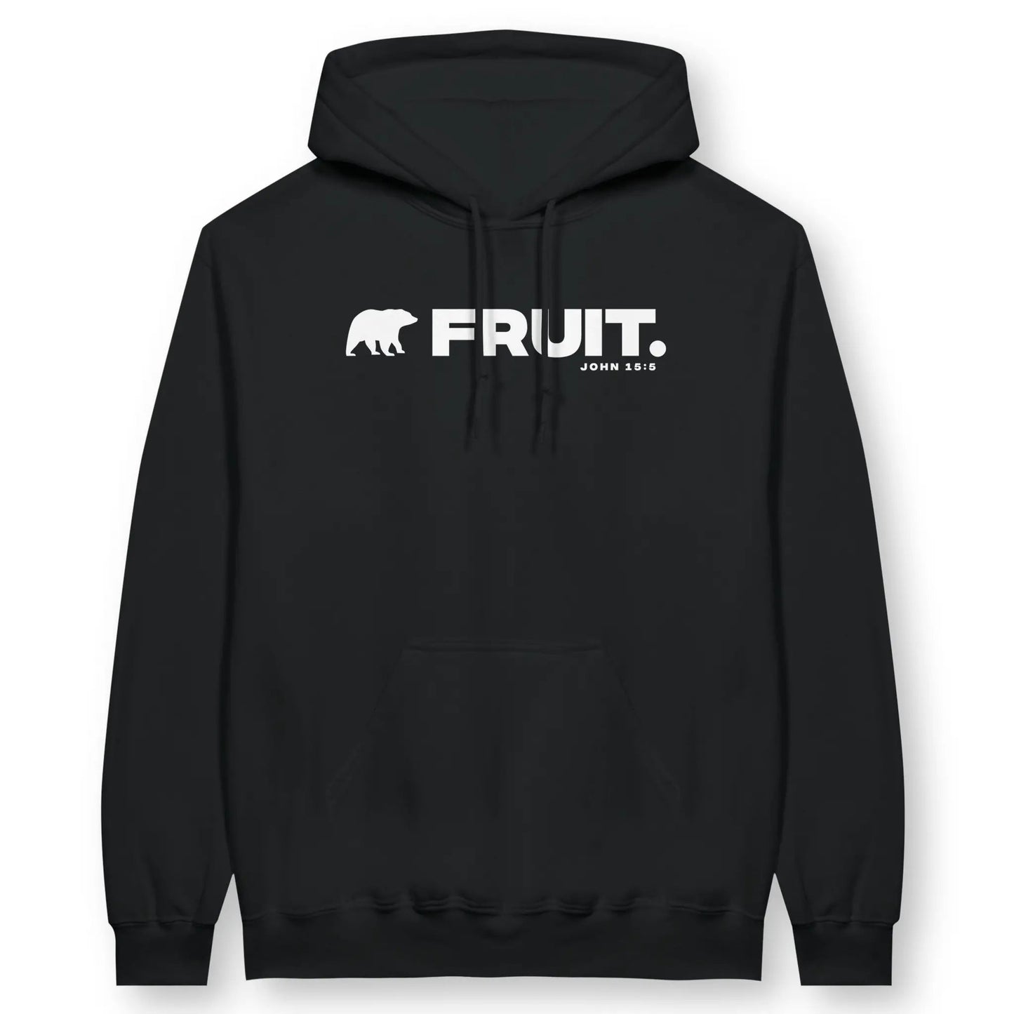 (Bear) Fruit | Premium Unisex Christian Hoodie designed by 3rd Day Christian Clothing.