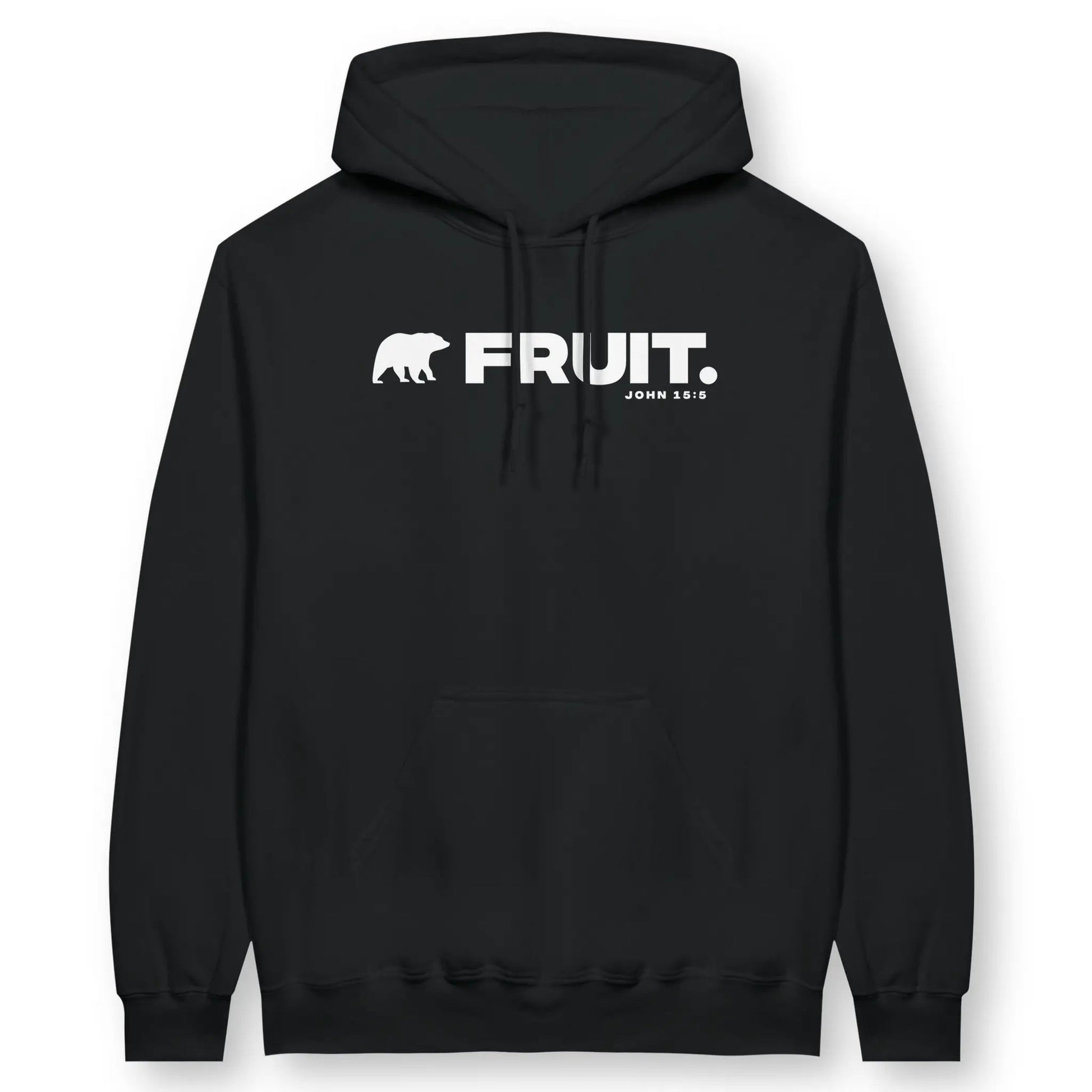 (Bear) Fruit | Premium Unisex Christian Hoodie designed by 3rd Day Christian Clothing.