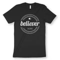 Believer (John 3:36) – Unisex Christian T-Shirt designed by 3rd Day Christian Clothing.