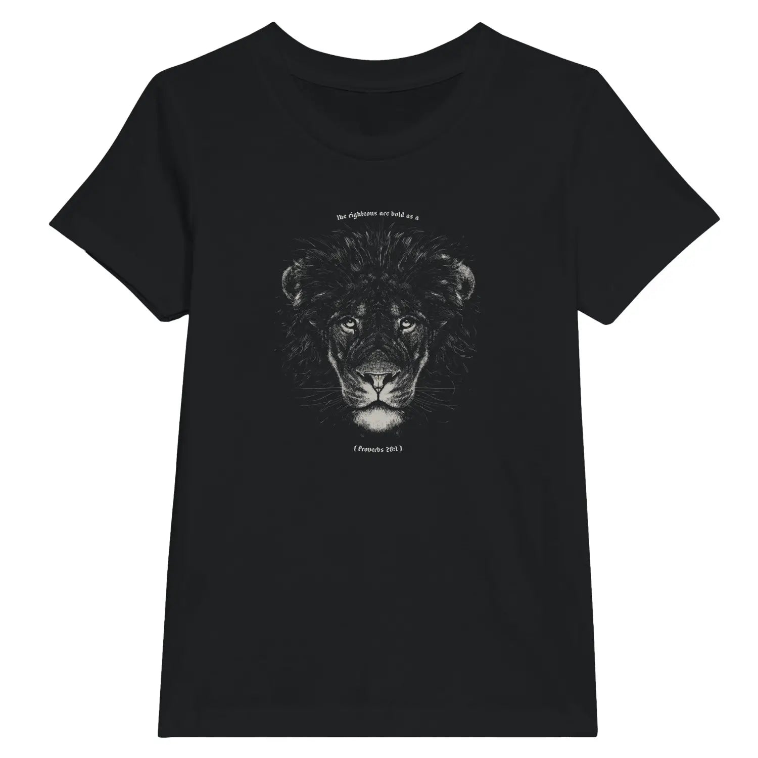 Bold As A Lion – Kids' Christian T-Shirt designed by 3rd Day Christian Clothing.