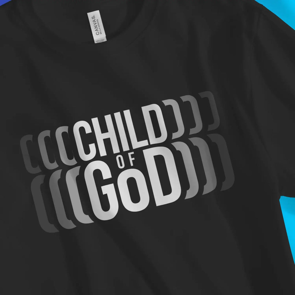Child of God – Unisex Christian T-Shirt designed by 3rd Day Christian Clothing.