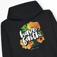 Cool children's Christian Hoodie with 'Have Faith' from 3rd Day's Christian apparel uk