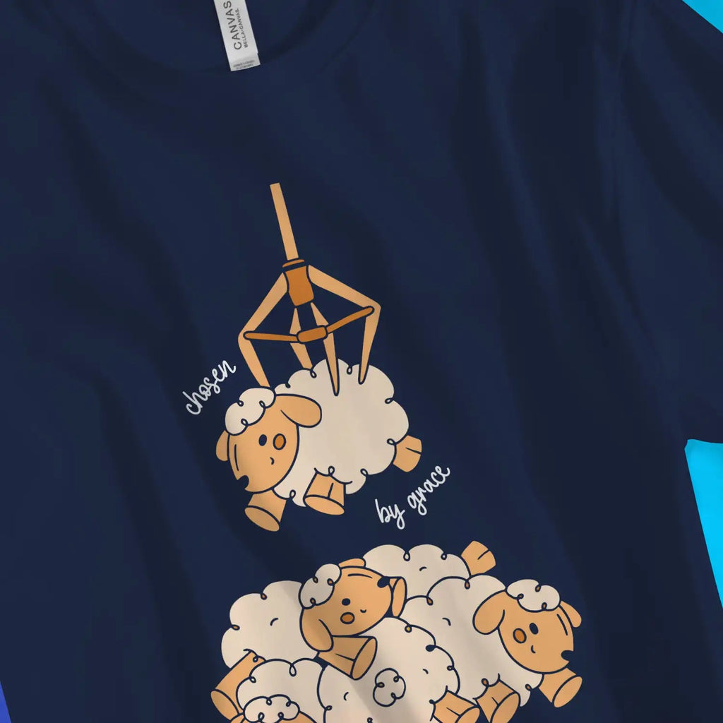 Chosen By Grace – Unisex Christian T-Shirt designed by 3rd Day Christian Clothing.