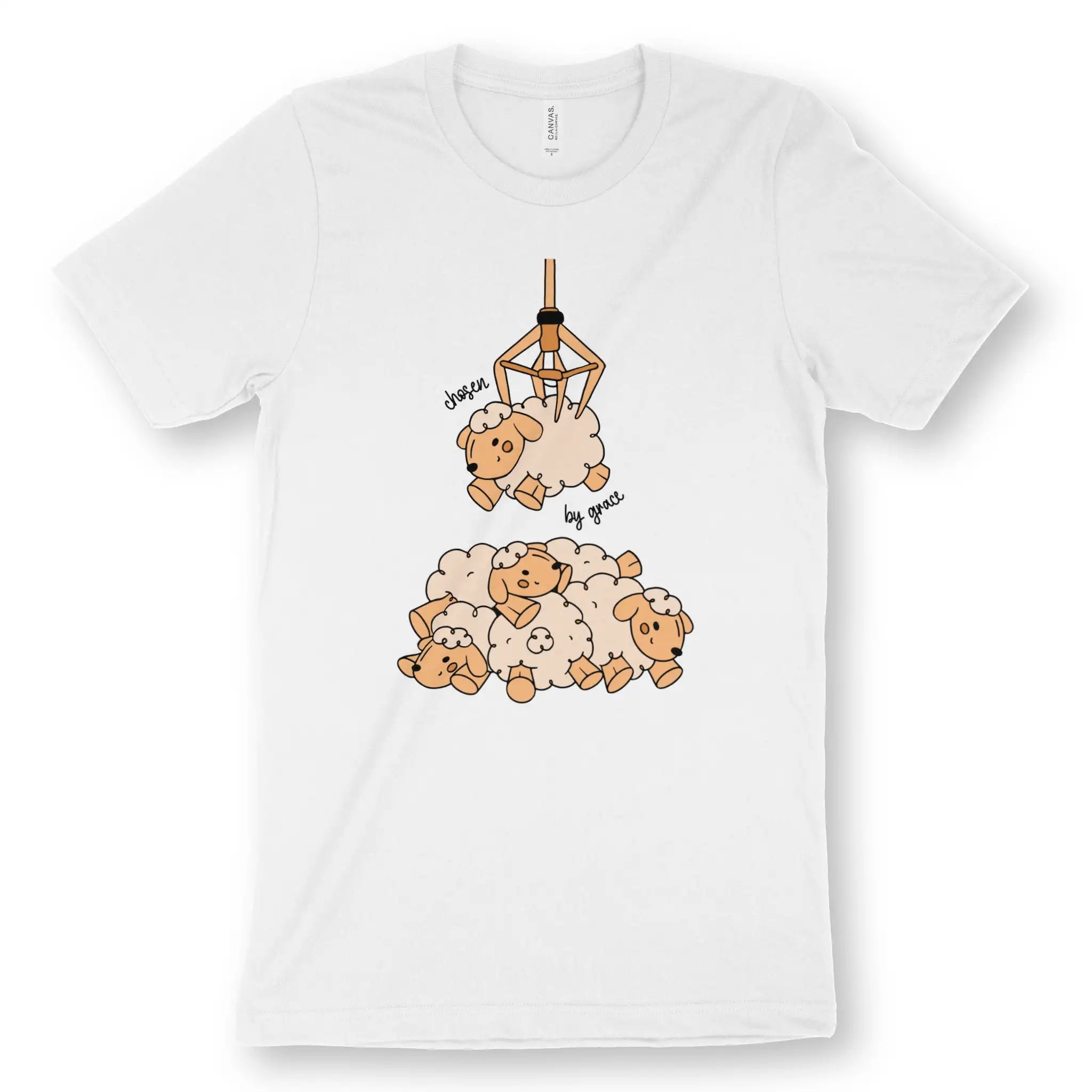 Chosen By Grace – Unisex Christian T-Shirt designed by 3rd Day Christian Clothing.