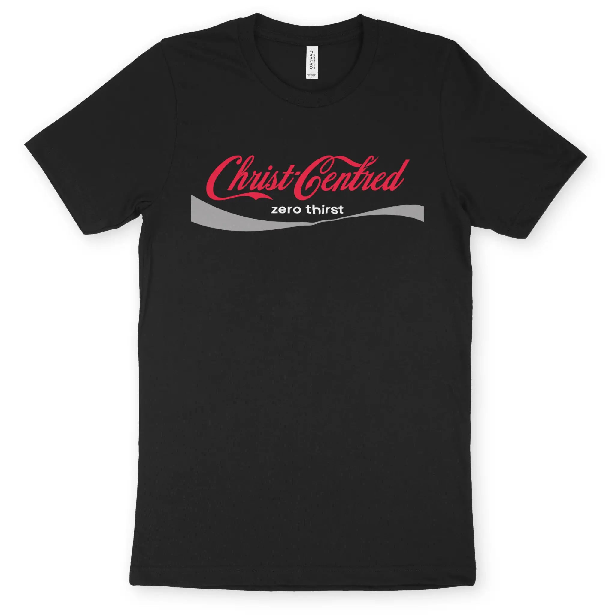 Christ-Centred (Parody) 2.0 – Unisex Christian T-Shirt designed by 3rd Day Christian Clothing.