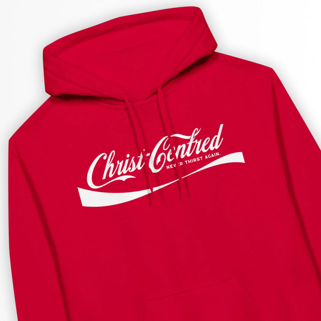 Christ-Centred (Parody) – Unisex Christian Hoodie designed by 3rd Day Christian Clothing.