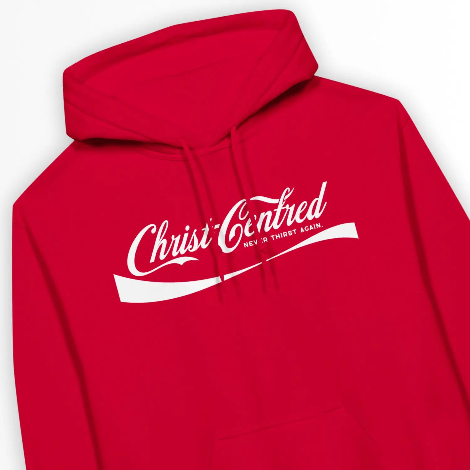 Christ-Centred (Parody) – Unisex Christian Hoodie designed by 3rd Day Christian Clothing.