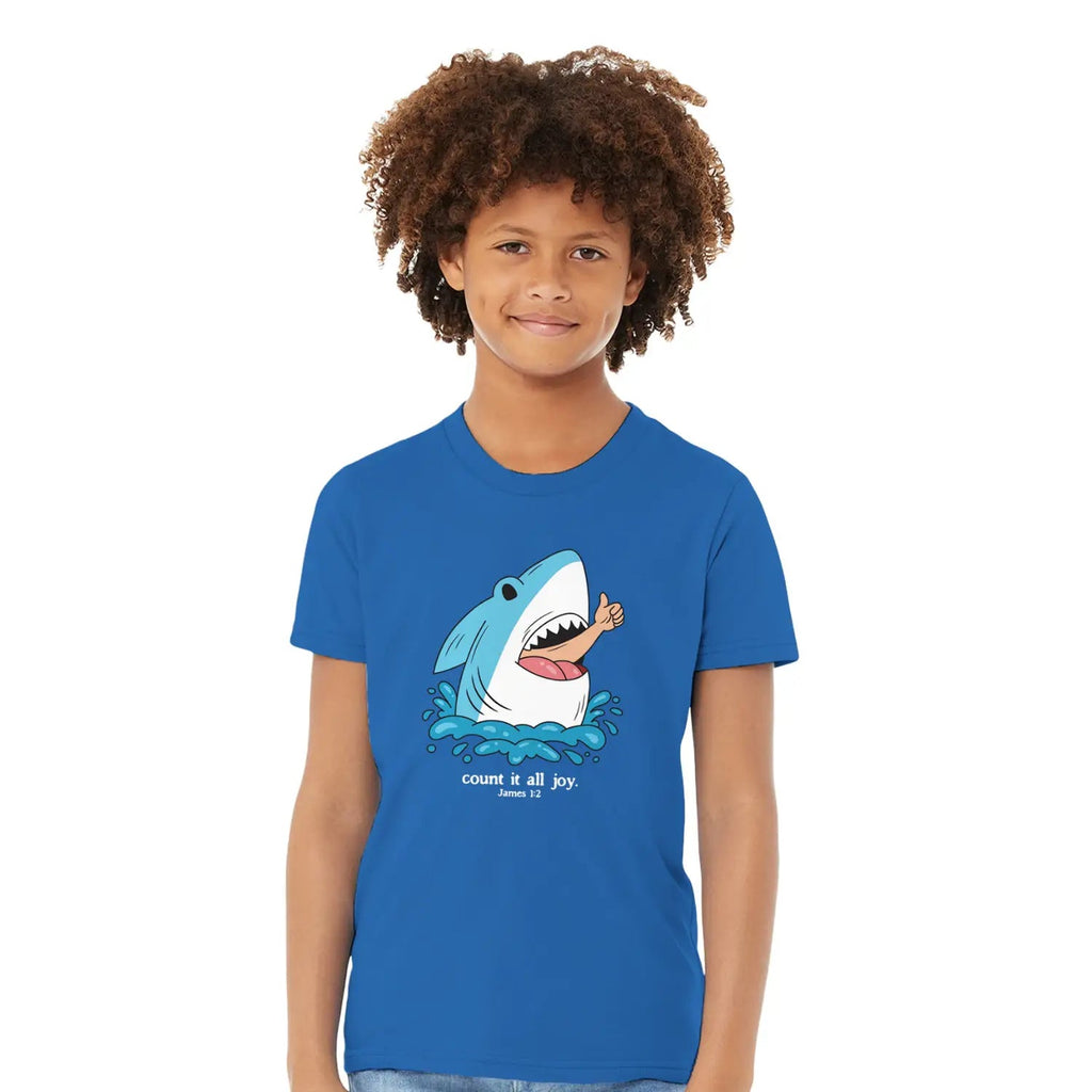 Count It All Joy 2.0 – Kids' Christian T-Shirt designed by 3rd Day Christian Clothing.