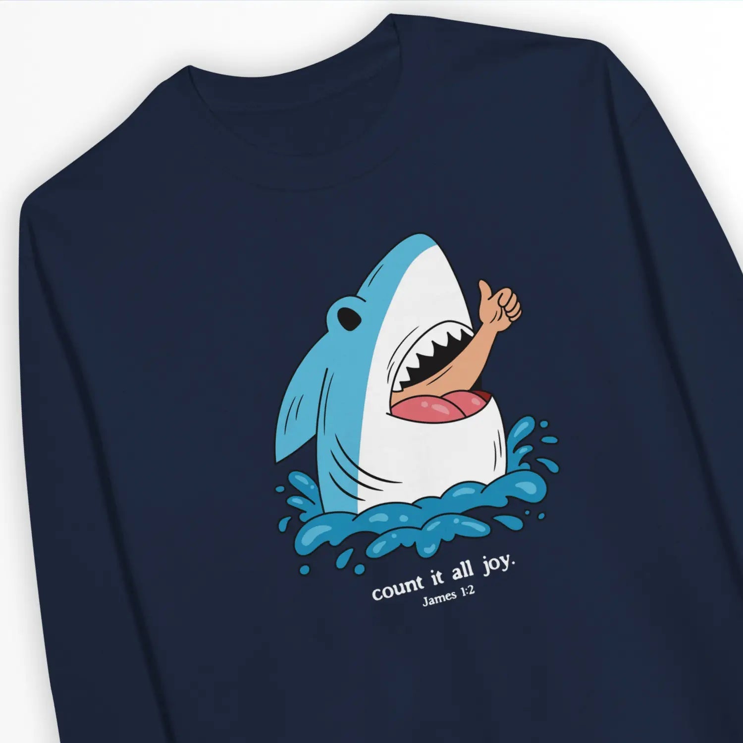 Count It All Joy 2.0 – Unisex Christian Sweatshirt designed by 3rd Day Christian Clothing.