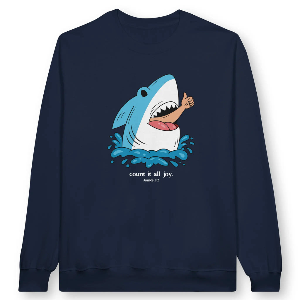 Count It All Joy 2.0 – Unisex Christian Sweatshirt designed by 3rd Day Christian Clothing.