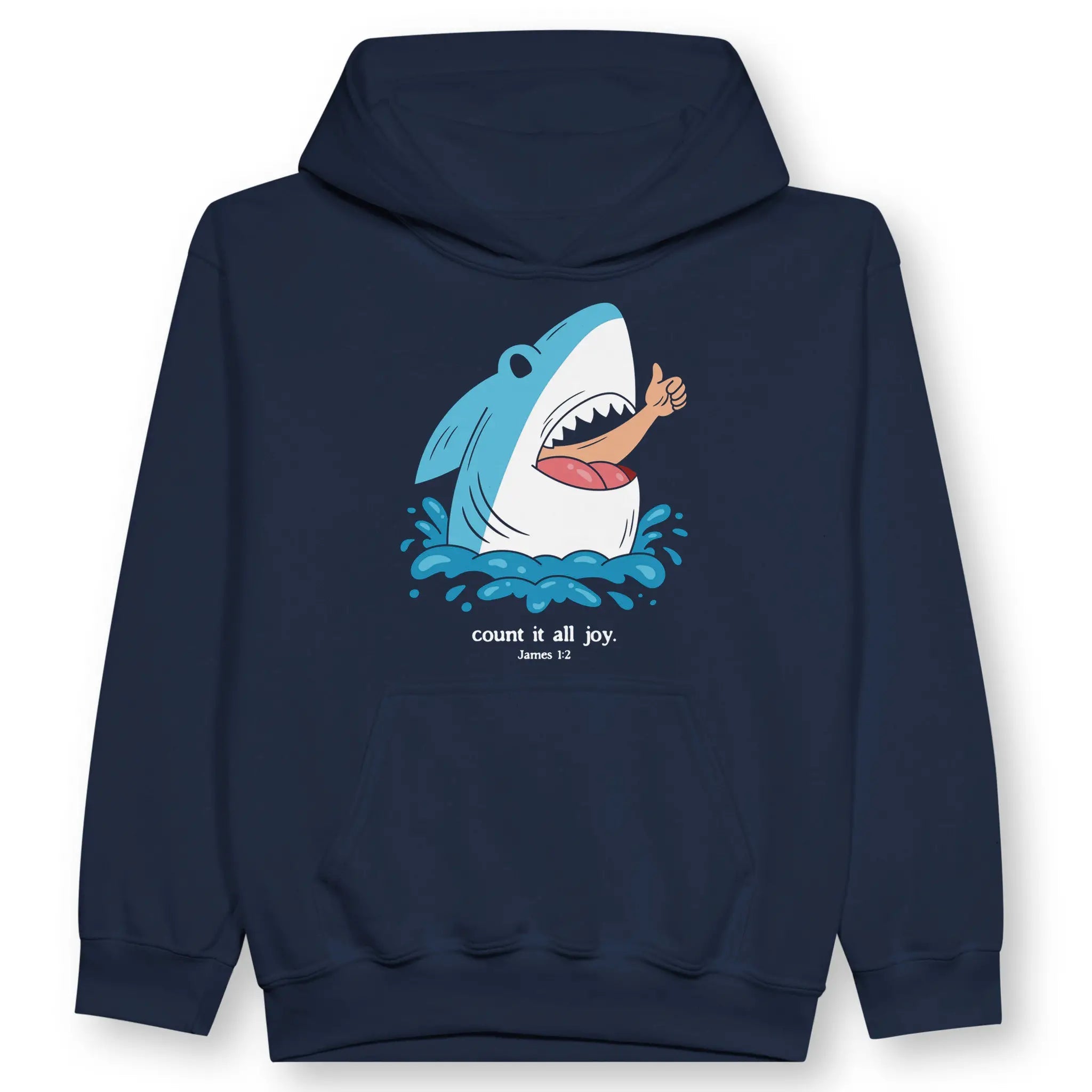 Count It All Joy – Kids' Christian Hoodie designed by 3rd Day Christian Clothing.