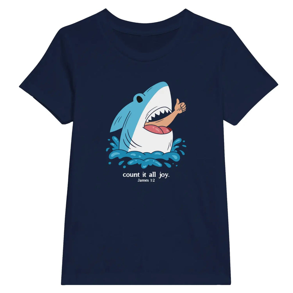 Count It All Joy – Kids' Christian T-Shirt designed by 3rd Day Christian Clothing.
