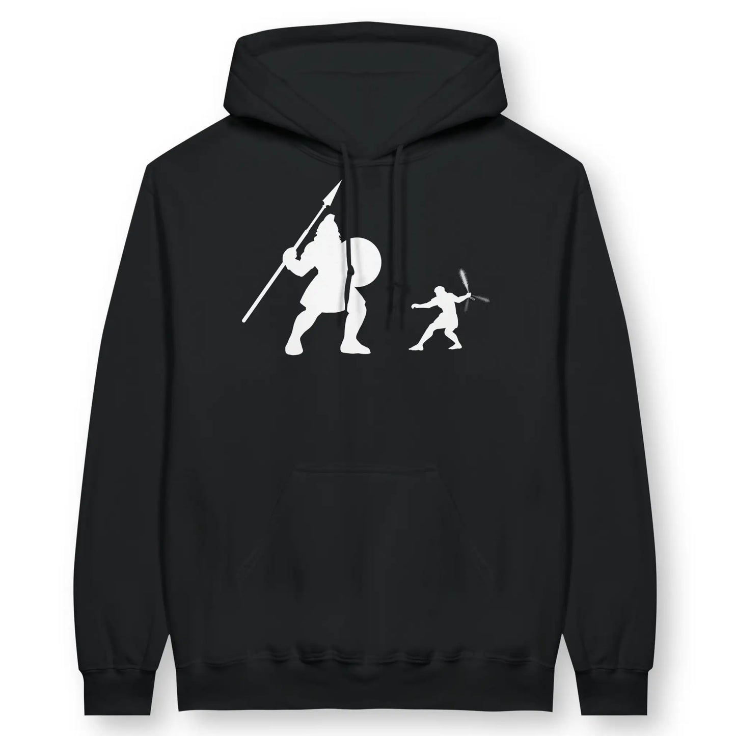 David vs Goliath | Softstyle® Unisex Christian Hoodie