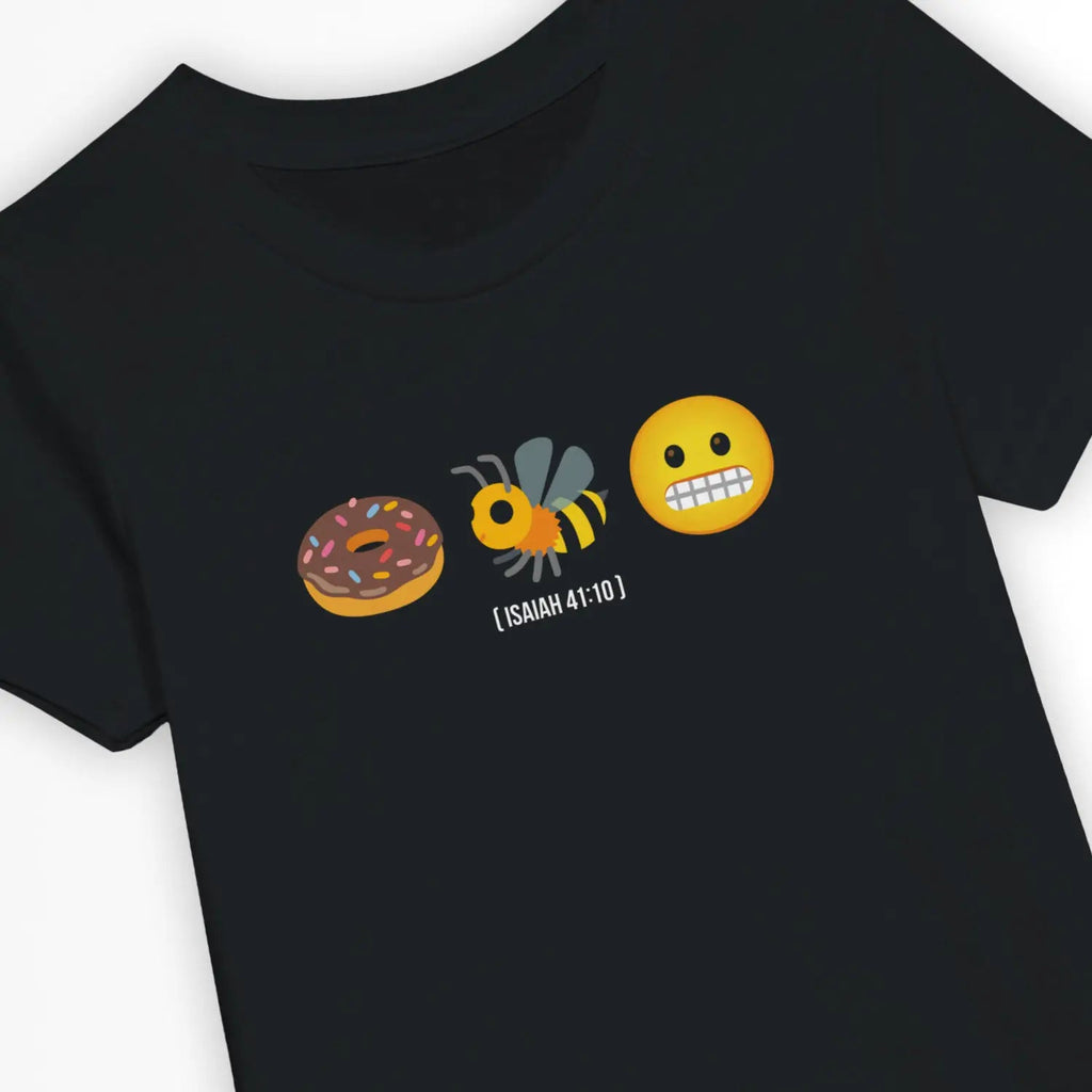 Do Not Be Afraid (Isaiah 41:10) – Kids' Christian T-Shirt designed by 3rd Day Christian Clothing.