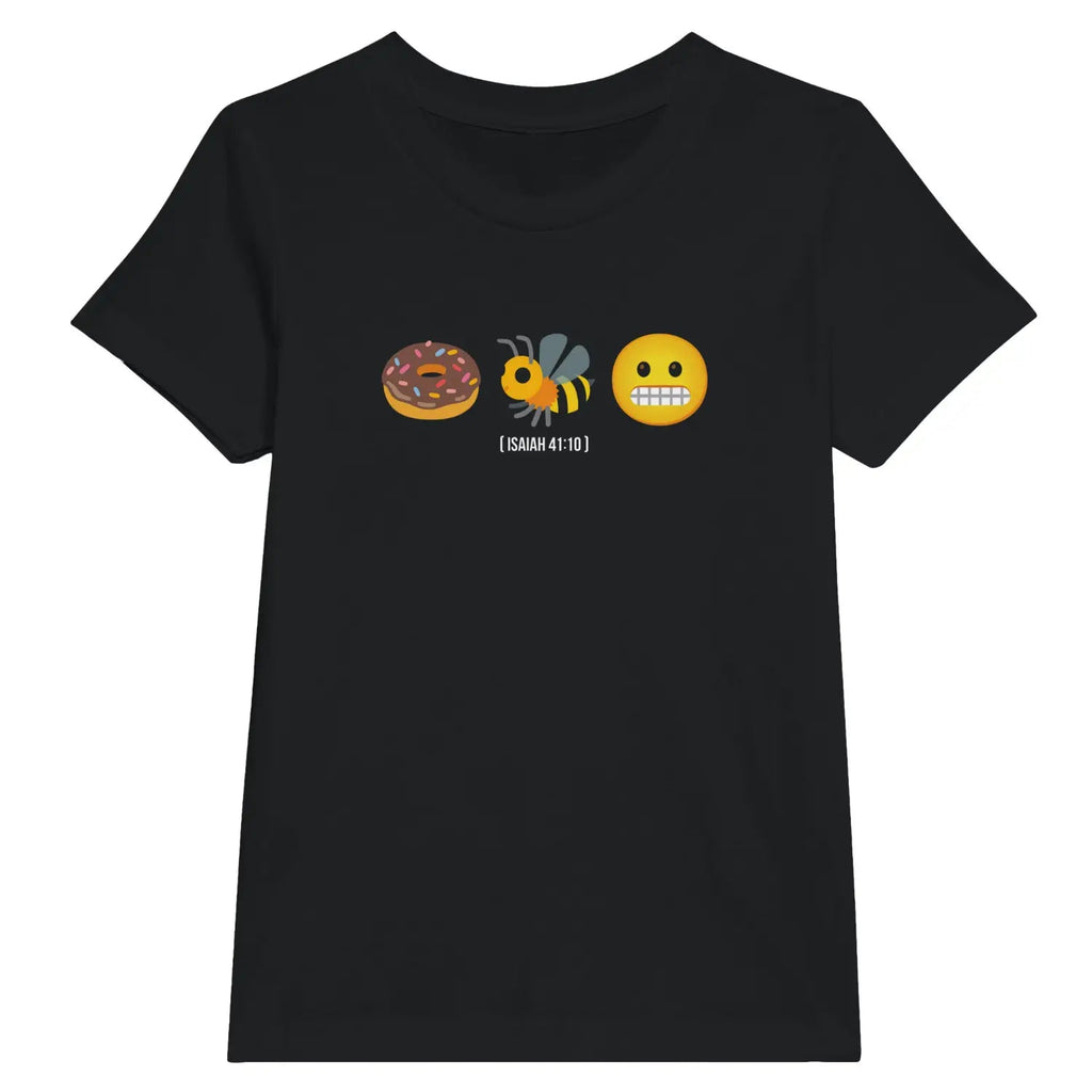 Do Not Be Afraid (Isaiah 41:10) – Kids' Christian T-Shirt designed by 3rd Day Christian Clothing.