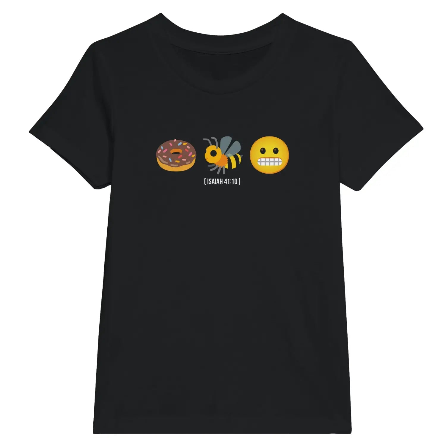 Do Not Be Afraid (Isaiah 41:10) – Kids' Christian T-Shirt designed by 3rd Day Christian Clothing.