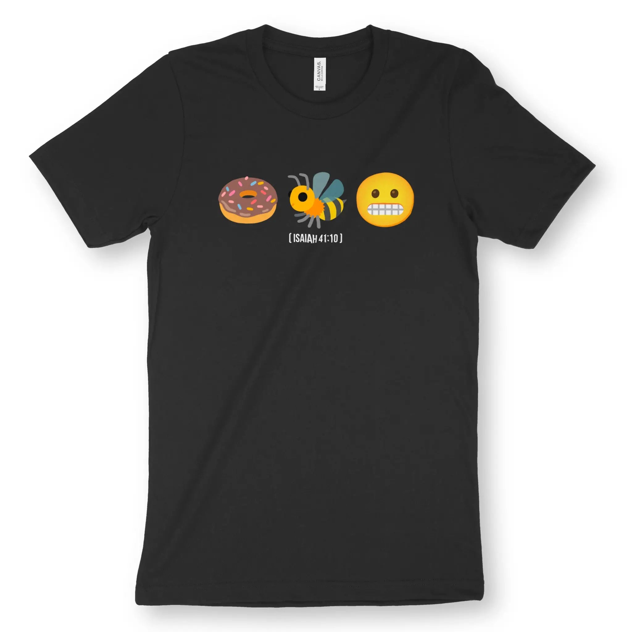 Do Not Be Afraid (Isaiah 41:10) – Unisex Christian T-Shirt designed by 3rd Day Christian Clothing.