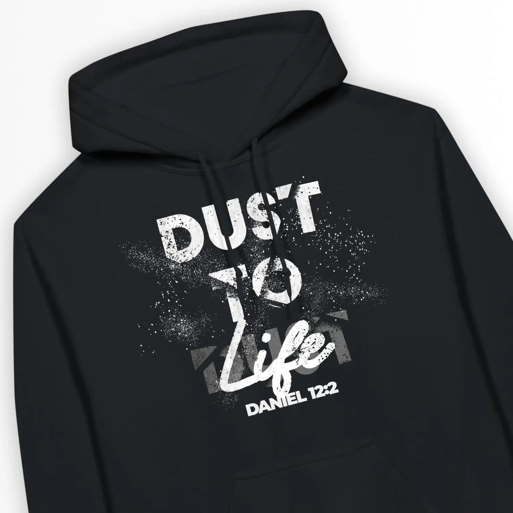 Dust To Life (Daniel 12:2) – Unisex Christian Hoodie designed by 3rd Day Christian Clothing.