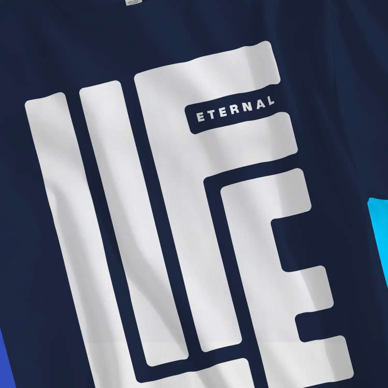 ETERNAL LIFE – Unisex Christian T-Shirt designed by 3rd Day Christian Clothing.