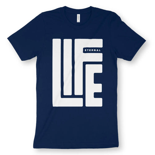 ETERNAL LIFE – Unisex Christian T-Shirt designed by 3rd Day Christian Clothing.