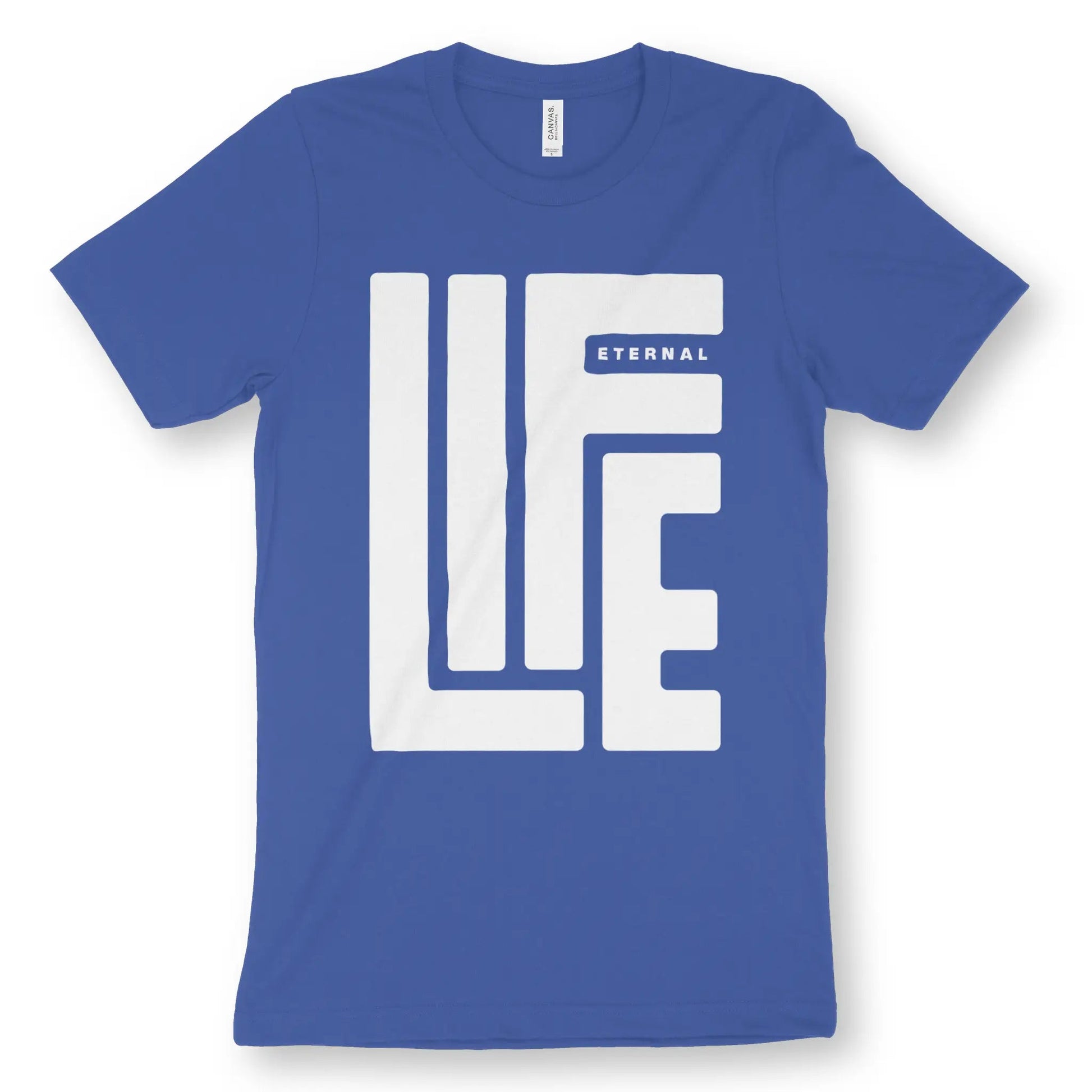 ETERNAL LIFE | Premium Unisex Christian T-Shirt designed by 3rd Day Christian Clothing.