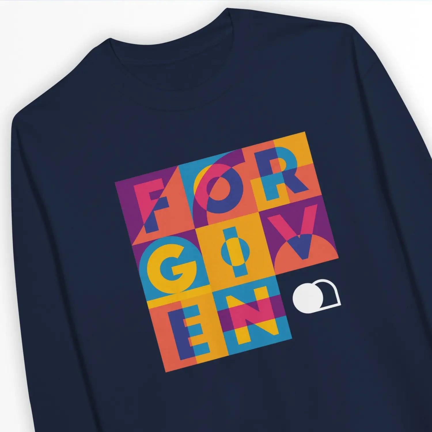 FORGIVEN 3.0 – Unisex Christian Sweatshirt designed by 3rd Day Christian Clothing.