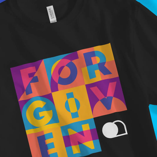 FORGIVEN 3.0 | Premium Unisex Christian T-Shirt designed by 3rd Day Christian Clothing.